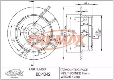 FREMAX BD-4042