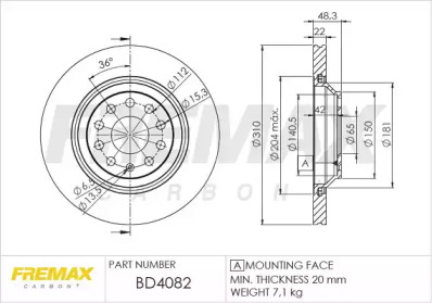 FREMAX BD-4082