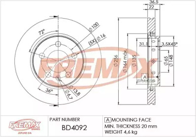 FREMAX BD-4092