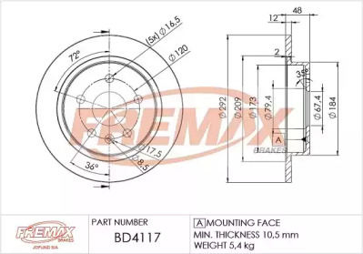 FREMAX BD-4117