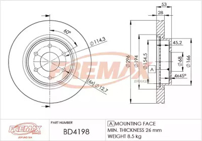 FREMAX BD-4198