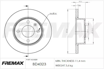 FREMAX BD-4323