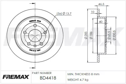 FREMAX BD-4418