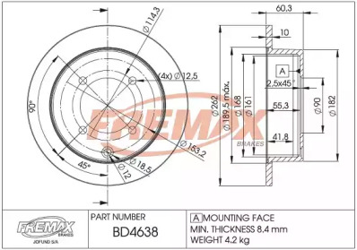 FREMAX BD-4638