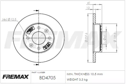 FREMAX BD-4705