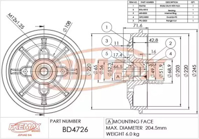 FREMAX BD-4726