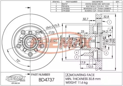 FREMAX BD-4737 FREMAX BD-4737