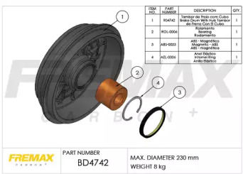 FREMAX BD-4742