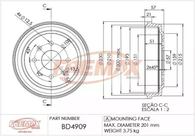 FREMAX BD-4909