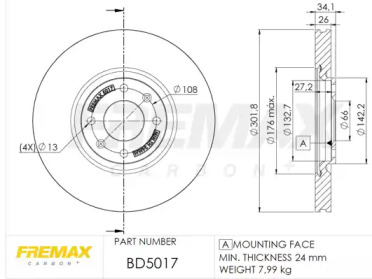 FREMAX BD-5017