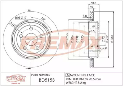 FREMAX BD-5153