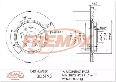 FREMAX BD-5193