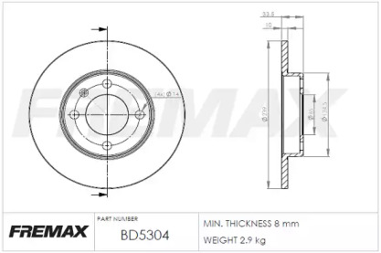 FREMAX BD-5304