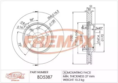 FREMAX BD-5387