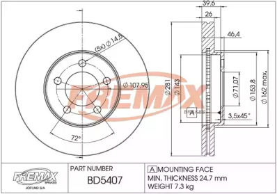 FREMAX BD-5407