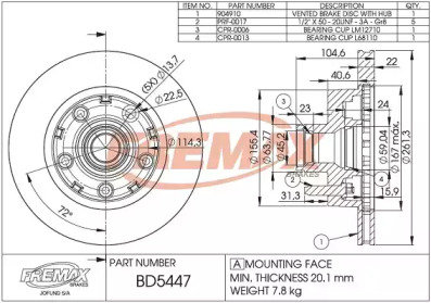 FREMAX BD-5447