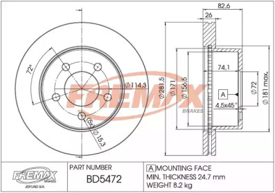 FREMAX BD-5472