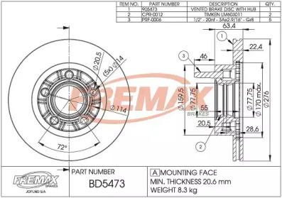 FREMAX BD-5473