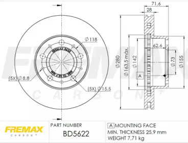 FREMAX BD-5622