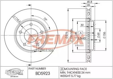 FREMAX BD-5923