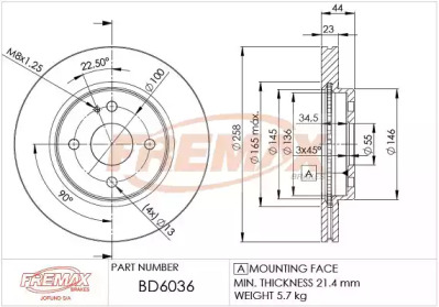 FREMAX BD-6036