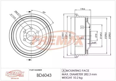 FREMAX BD-6043