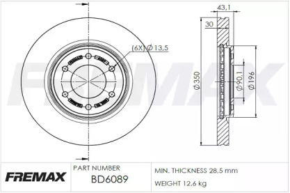 FREMAX BD-6089