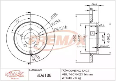 FREMAX BD-6188