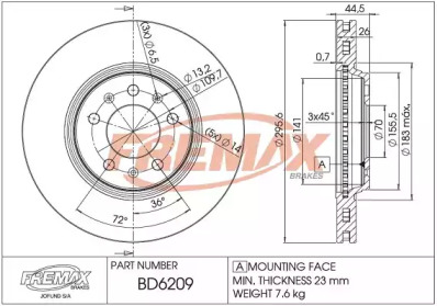 FREMAX BD-6209