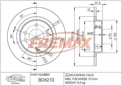 FREMAX BD-6210
