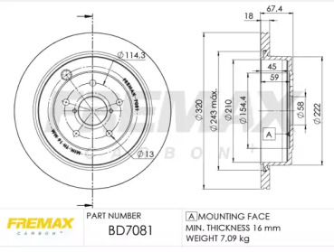 FREMAX BD-7081