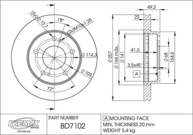 FREMAX BD-7102