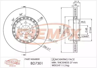 FREMAX BD-7301