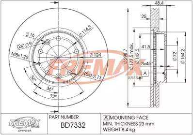 FREMAX BD-7332