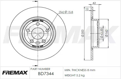 FREMAX BD-7344