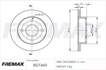 FREMAX BD-7460