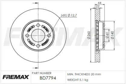 FREMAX BD-7794