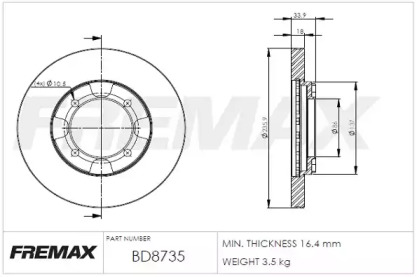 FREMAX BD-8735