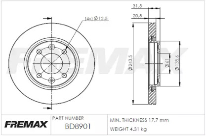 FREMAX BD-8901