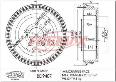 FREMAX BD-9407