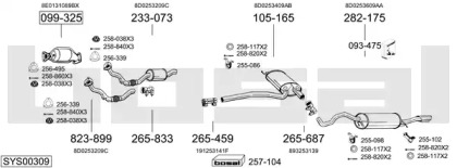 BOSAL SYS00309