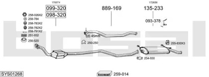 BOSAL SYS01268