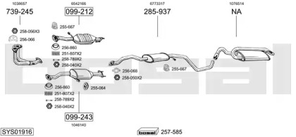 BOSAL SYS01916