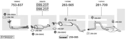 BOSAL SYS02221