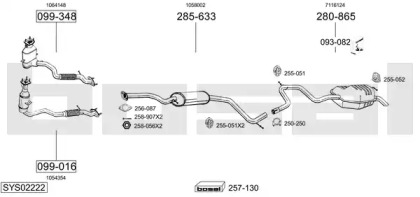 BOSAL SYS02222