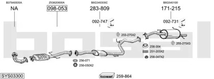 BOSAL SYS03300