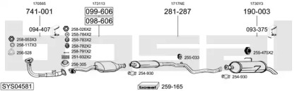 BOSAL SYS04581