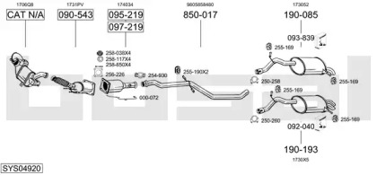 BOSAL SYS04920