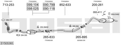 BOSAL SYS05365