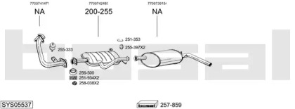 BOSAL SYS05537